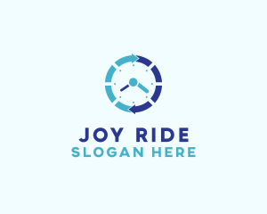 Blue Cycle Watch logo design