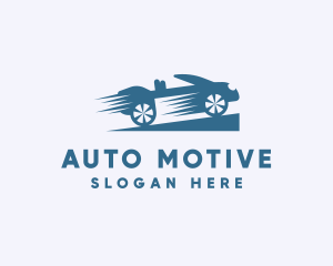 Car Driving Automobile logo design