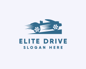 Car Driving Automobile logo design