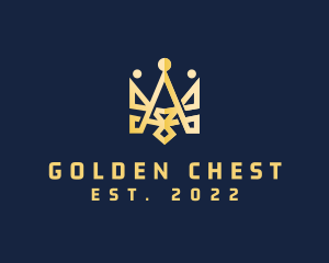 Golden Emperor Crown logo design