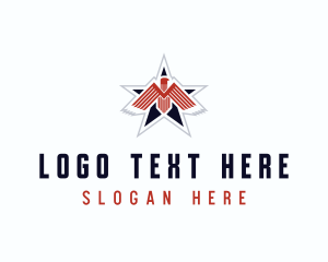 Eagle - American Eagle Veteran logo design