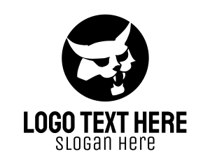 Black Wild Bobcat logo