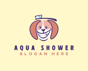 Beagle Dog Dental logo design