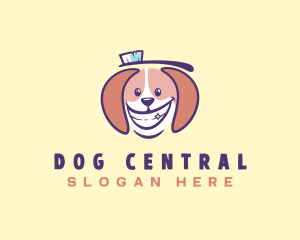 Beagle Dog Dental logo design