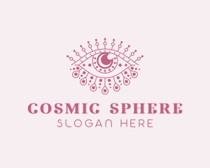 Tarot Cosmic Eye logo design