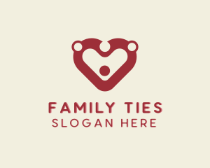 Insurance Family Parenting logo design