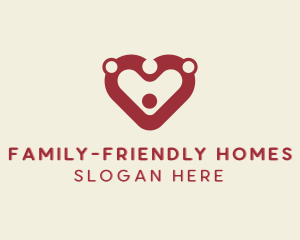 Insurance Family Parenting logo design