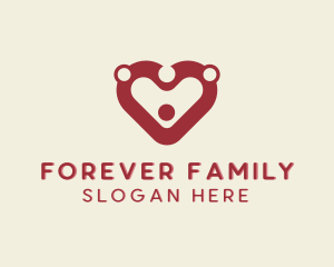 Insurance Family Parenting logo design