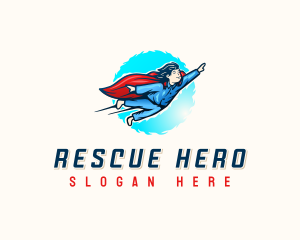 Super Hero Toddler logo design
