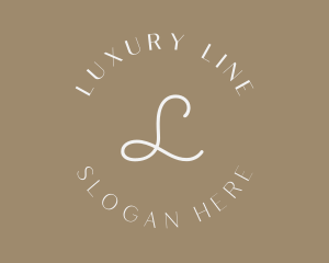 Luxury Round Business logo design