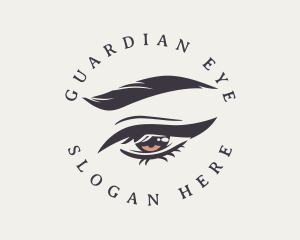 Chic Eyeliner Eye logo design