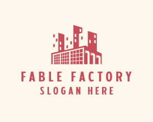 Building Warehouse Factory logo design