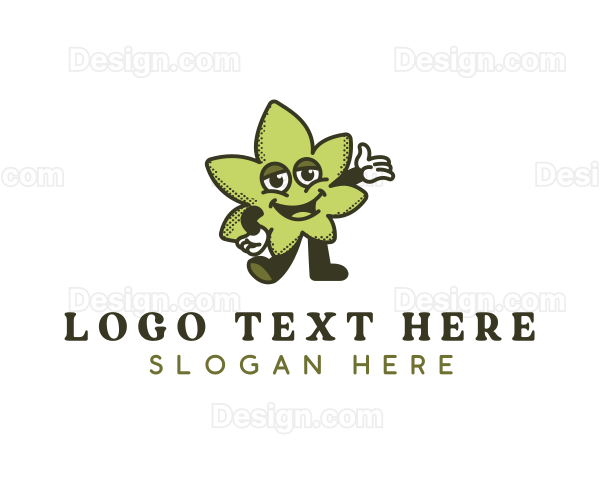 Marijuana Weed Leaf Logo