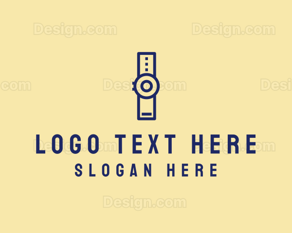 Simple Wristwatch Watch Logo