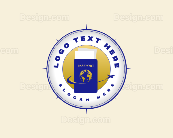 International Travel Passport Logo