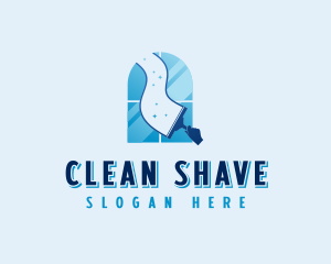 Window Wiper Cleaning logo design