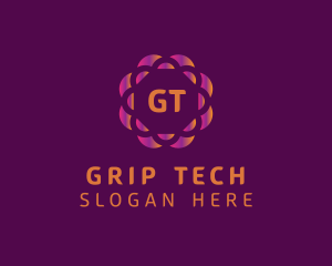 Gradient Tech Company logo design