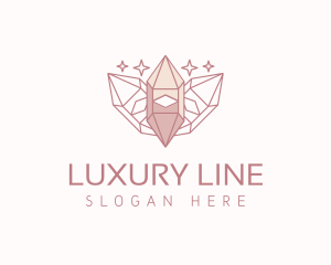 Luxury Crystal Diamond logo design