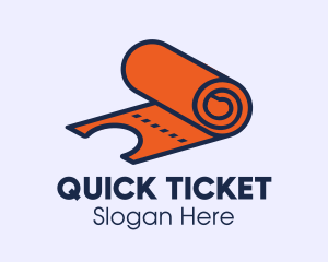 Orange Ticket Roll logo