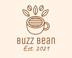 Coffee Cup Cafe Bean logo