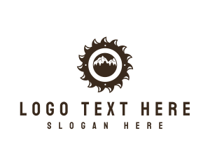 Sawmill Mountain Logging logo design