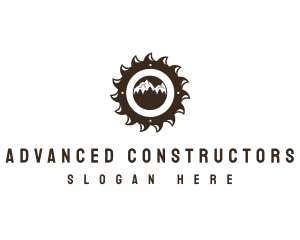 Sawmill Mountain Logging logo design