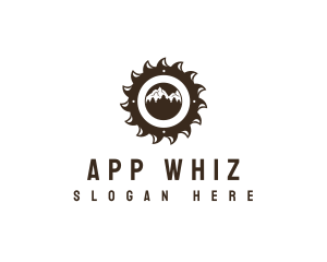 Sawmill Mountain Logging logo design