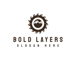 Sawmill Mountain Logging logo design