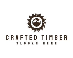 Sawmill Mountain Logging logo design