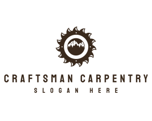 Sawmill Mountain Logging logo design