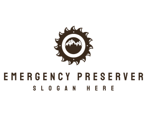 Sawmill Mountain Logging logo design