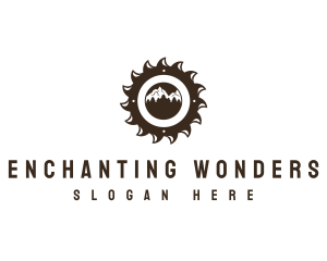 Sawmill Mountain Logging logo design