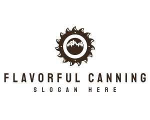 Sawmill Mountain Logging logo design