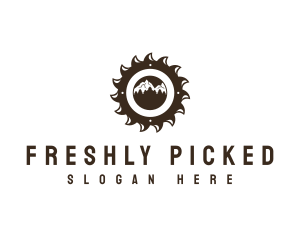 Sawmill Mountain Logging logo design