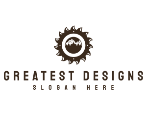 Sawmill Mountain Logging logo design