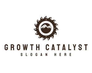 Sawmill Mountain Logging logo design