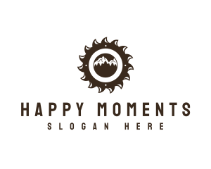 Sawmill Mountain Logging logo design