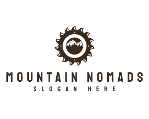 Sawmill Mountain Logging logo design