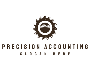 Sawmill Mountain Logging logo design