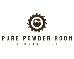 Sawmill Mountain Logging logo design