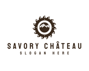 Sawmill Mountain Logging logo design