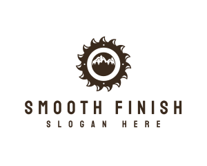 Sawmill Mountain Logging logo design