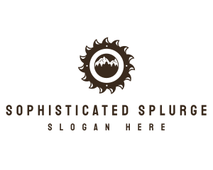 Sawmill Mountain Logging logo design