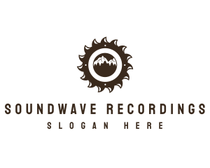 Sawmill Mountain Logging logo design