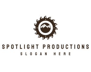 Sawmill Mountain Logging logo design