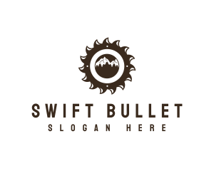 Sawmill Mountain Logging logo design