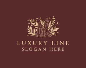 Organic Luxury Gems logo design