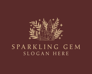 Organic Luxury Gems logo design