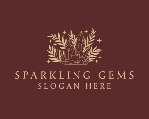 Organic Luxury Gems logo design