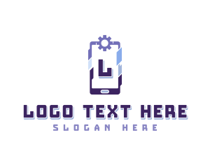 Cyber Tech Smartphone Logo